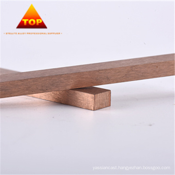 High Density 16.5g/cm3 CuW 60/40 Copper Tungsten Alloy Contact Electrode Rod price